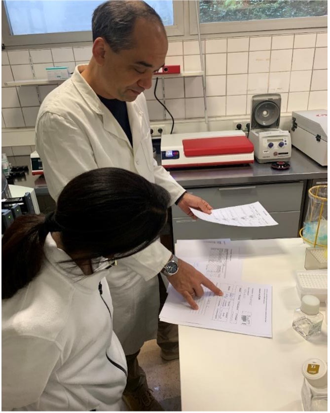 การฝึกอบรมให้กับผู้ปฏิบัติงาน ตัวแทนของห้องปฏิบัติการ Pathology โดย ใช้เทคโนโลยี Cryoimmunostaining&trade;
