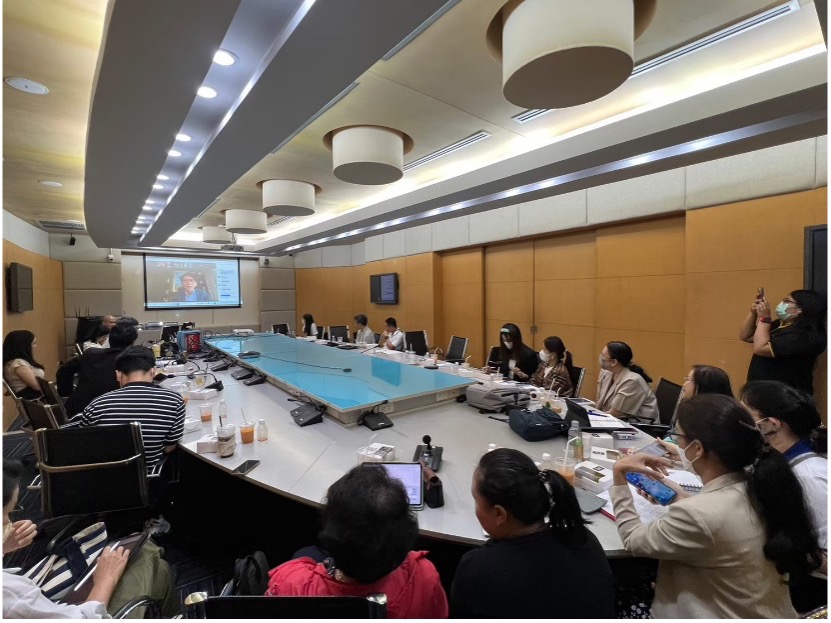 การประชุมระดมสมองโครงการเครือข่ายศูนย์รวมผู้เชี่ยวชาญด้านชุดตรวจโรค ในวันที่ 29-30 กันยายน 2566