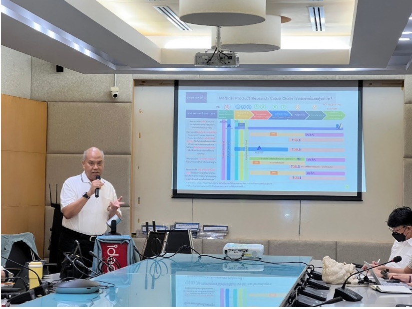 การประชุมระดมสมองโครงการเครือข่ายศูนย์รวมผู้เชี่ยวชาญด้านชุดตรวจโรค ในวันที่ 29-30 กันยายน 2566